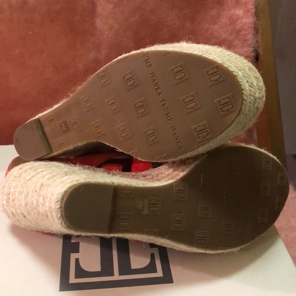 Ivanka Trump wedge sandals.... - Picture 3 of 8